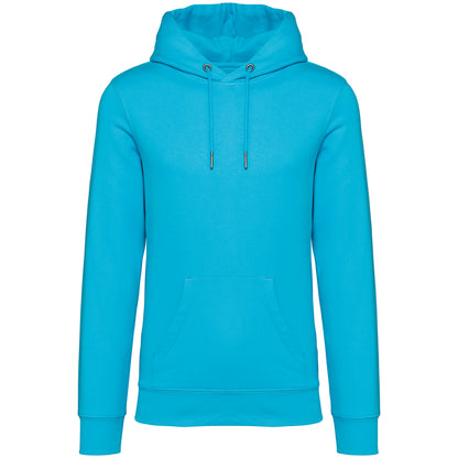 It Fits Challenger - Sweat à capuche unisexe ajusté - Poids lourd - Doux au toucher - Bleu Capri