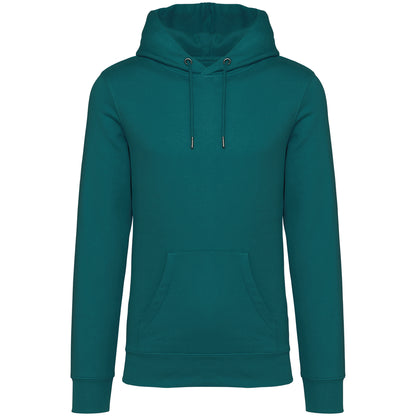 It Fits Challenger - Sweat à capuche unisexe ajusté - Poids lourd - Doux au toucher - Bleu sarcelle foncé