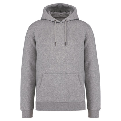 It Fits Challenger - Sweat à capuche unisexe ajusté - Poids lourd - Doux au toucher - Gris chiné pur