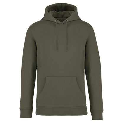 It Fits Challenger - Sweat à capuche unisexe ajusté - Poids lourd - Doux au toucher - Vert kaki