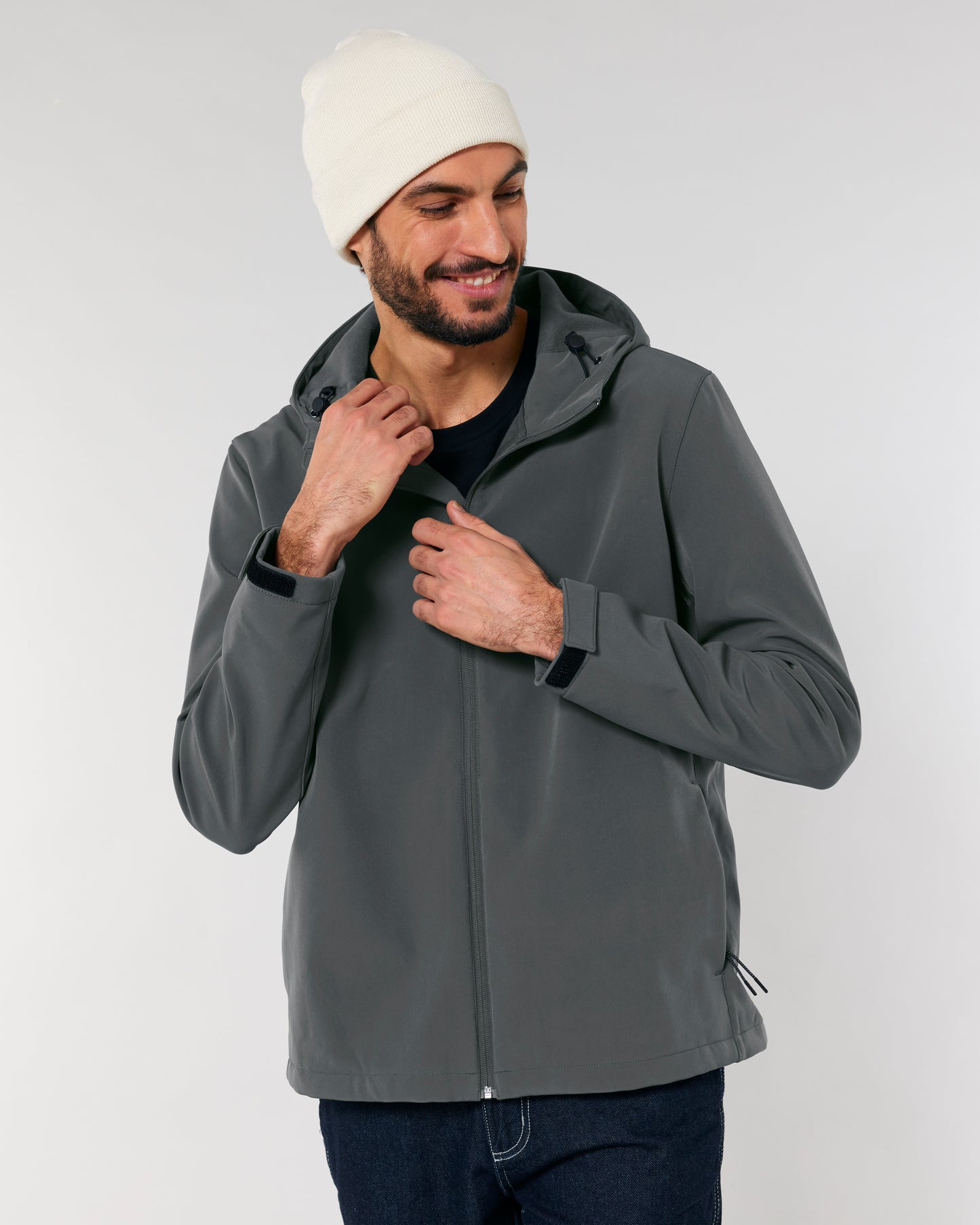 It Fits Zoner - Heren Softshell Jacket - Capuchon