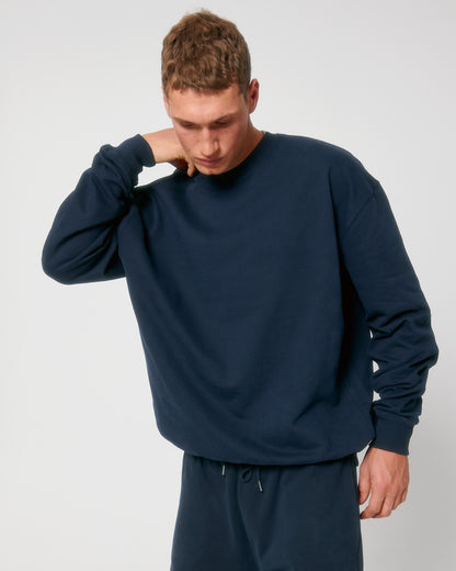It Fits Triple Double - Unisex Oversized Sweater Heavyweight Plus- Terry lining