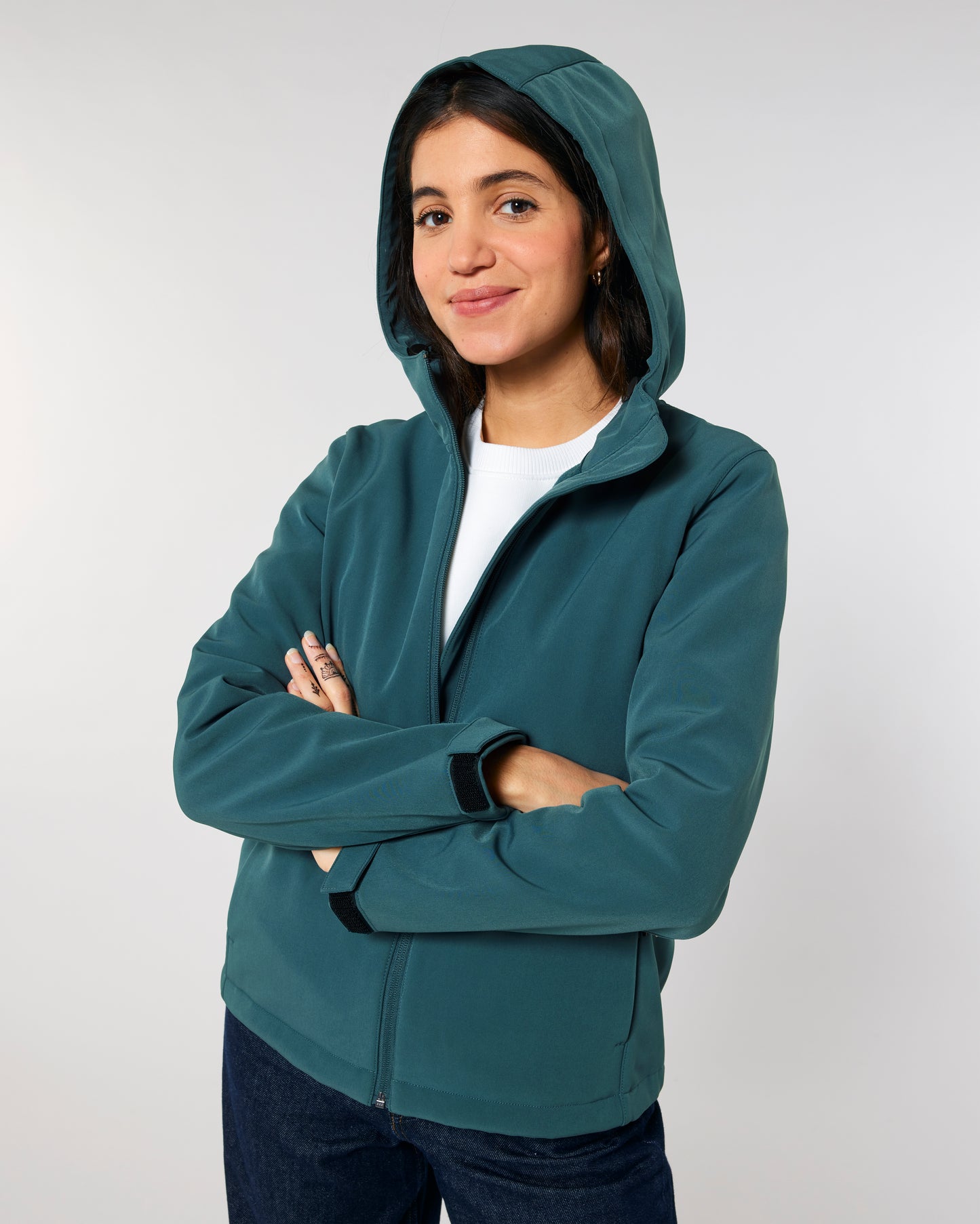 It Fits Zoner - Veste softshell pour femme - À capuche