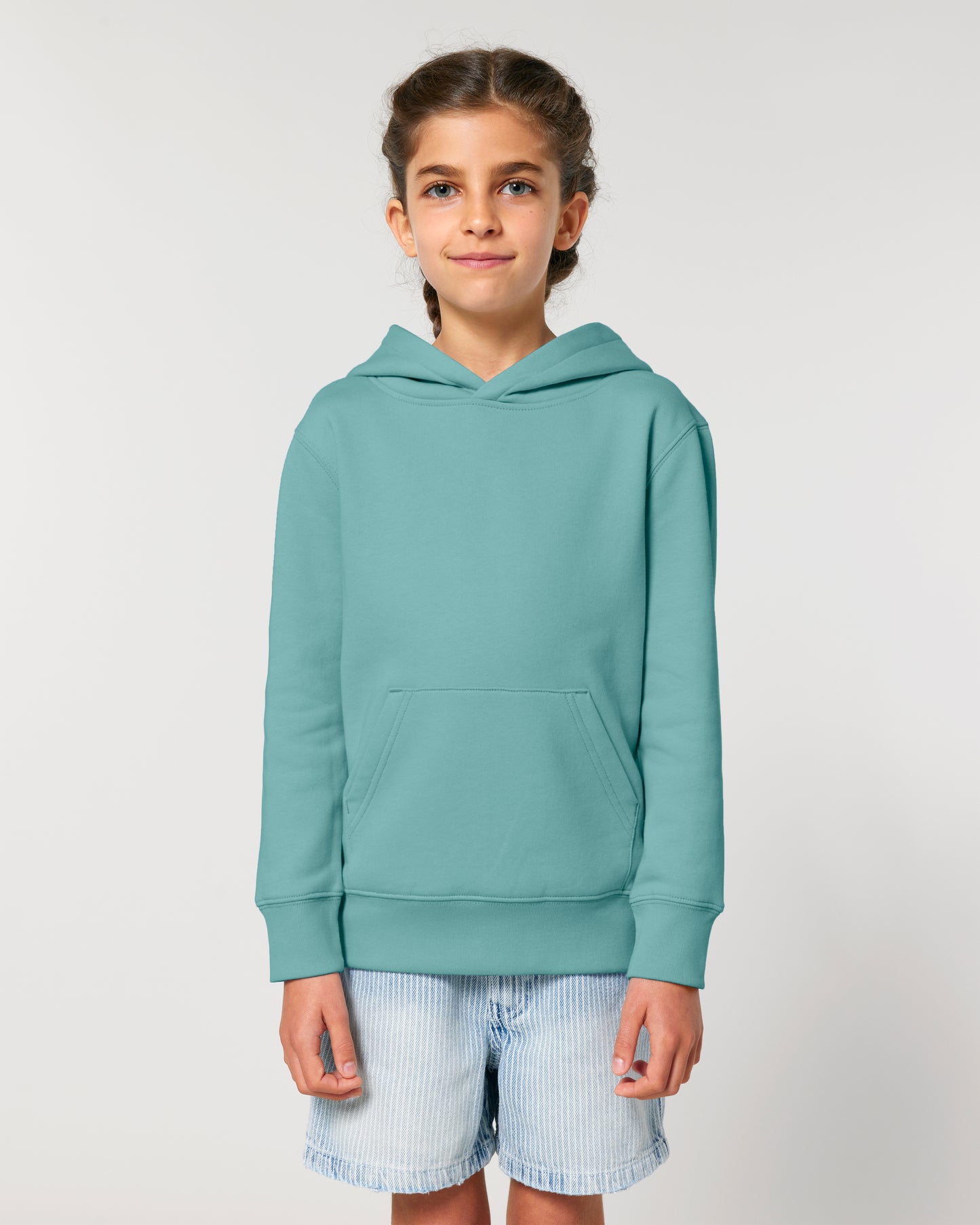 It Fits Smash - Sweat à capuche pour enfants - Bleu sarcelle