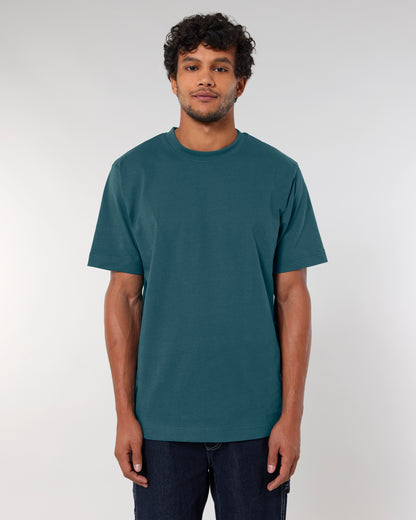 It Fits Surfer - T-shirt unisexe coupe décontractée - Poids lourd plus - Bleu galaxie