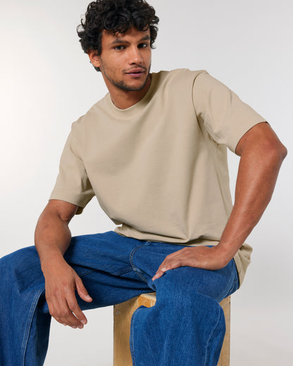 It Fits Surfer - Unisex Relaxed Fit T-shirt - Heavyweight plus - Sahara