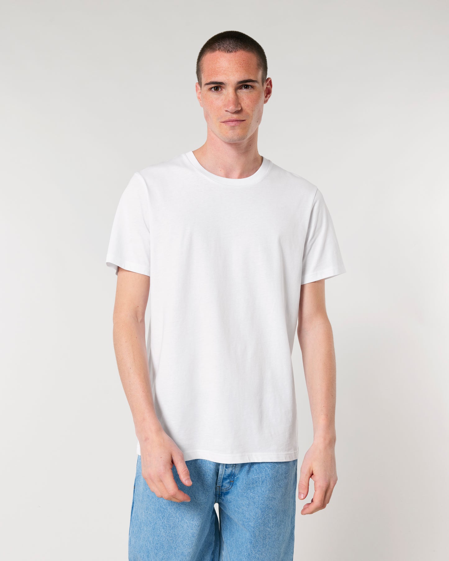 It Fits Surfer - T-shirt unisexe coupe décontractée - Poids lourd - Blanc