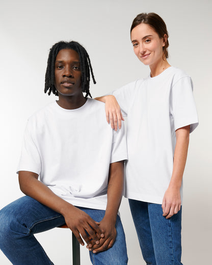 It Fits Surfer - T-shirt unisexe coupe décontractée - Poids lourd plus - Noir