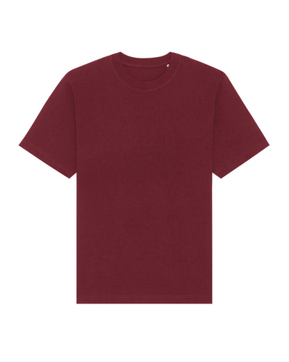 It Fits Surfer - Unisex Relaxed Fit T-shirt - Heavyweight plus - Burgundy