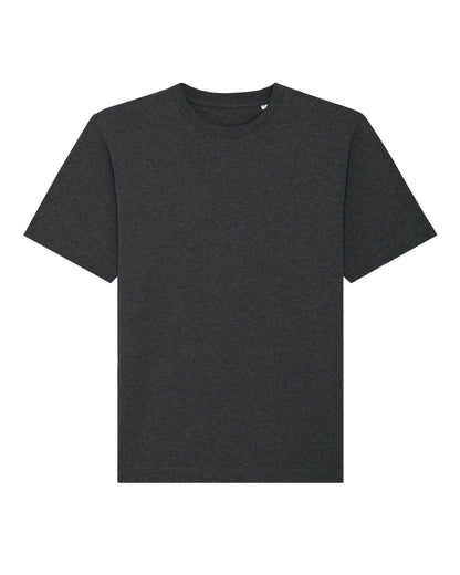 It Fits Surfer - T-shirt unisexe coupe décontractée - Poids lourd plus - Gris chiné foncé