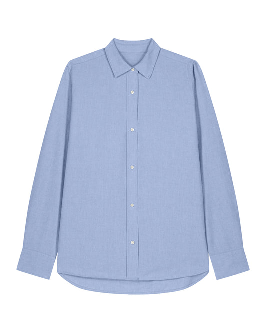 It Fits Clubhouse - Dames Oxford Overhemd