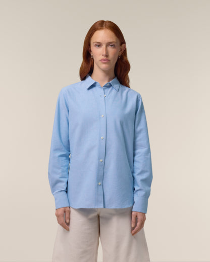 It Fits Clubhouse - Chemise Oxford pour femme