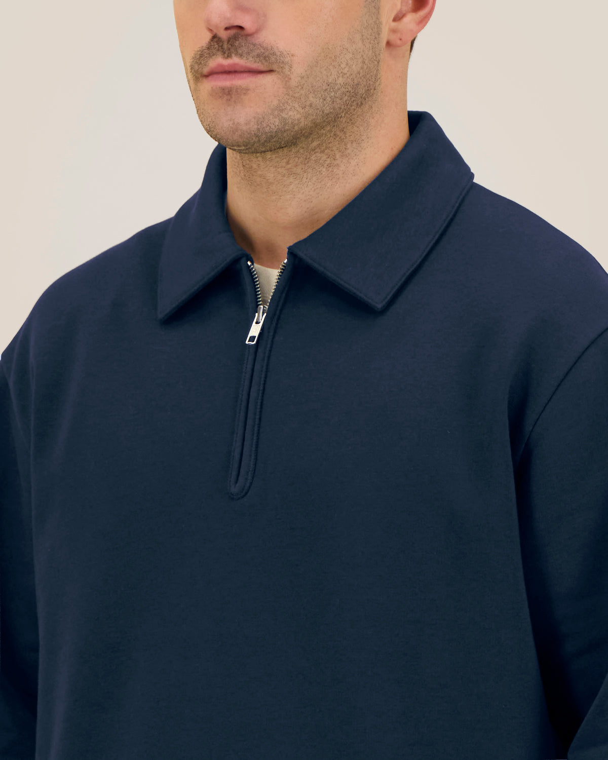 It Fits Trainee - Unisex Regular fit 1/4 Zip Sweater met kraagje