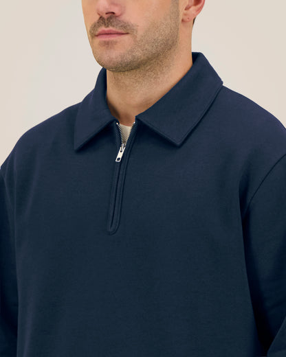 It Fits Trainee - Unisex Regular fit 1/4 Zip Sweater met kraagje