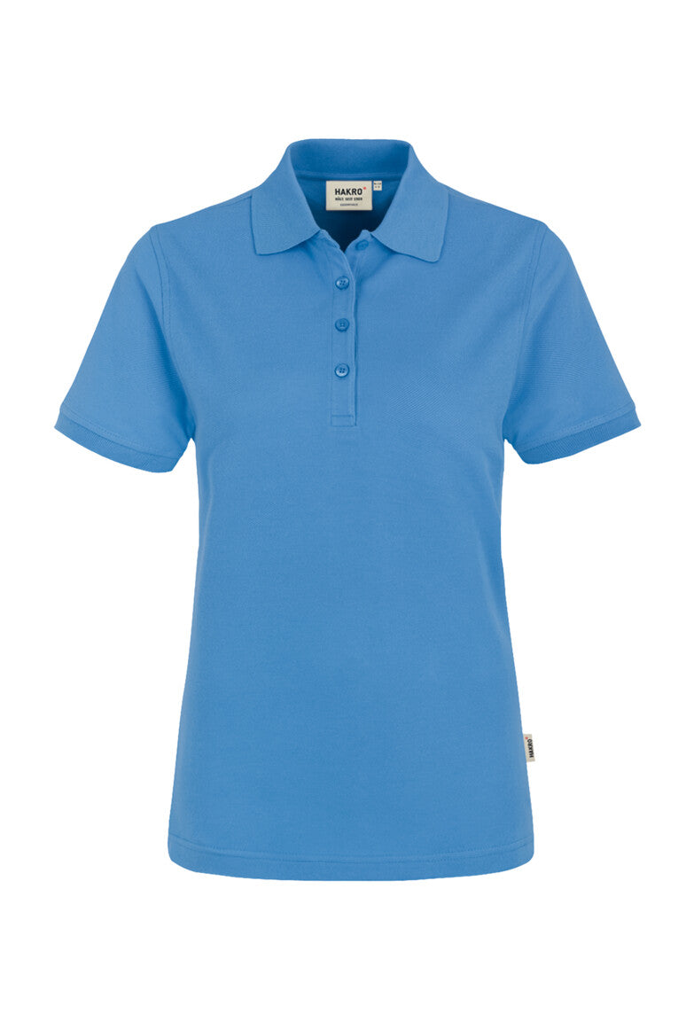 Hakro - Polo coupe régulière pour femme - Classique - Bleu Malibu