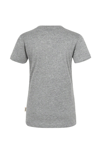 Hakro - Women's Regular Fit V-Shirt - Heather Grey