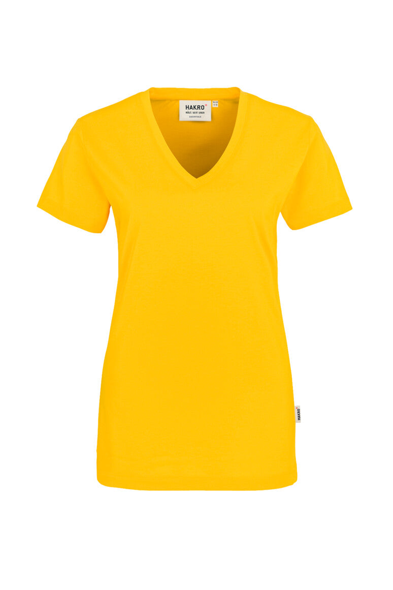 Hakro - Ladies Regular Fit V-Shirt - Sun Yellow