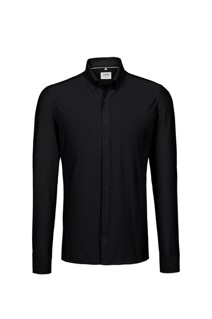 Hakro - Heren Stretch Overhemd Regular Fit