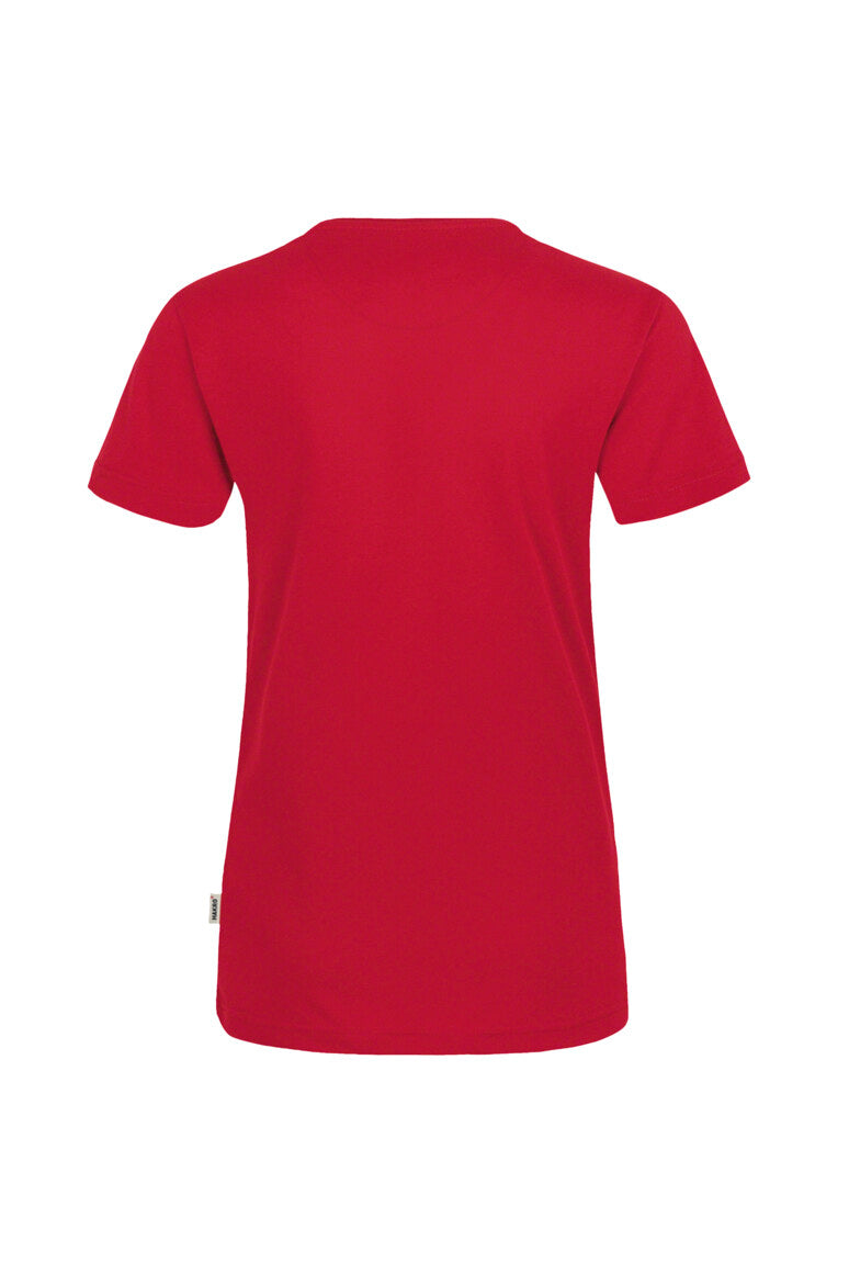 Hakro - Dames Regular Fit V-Shirt - Mikralinar - Red