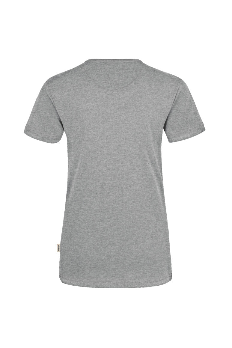 Hakro - Dames Regular Fit V-Shirt - Mikralinar - Heather Grey