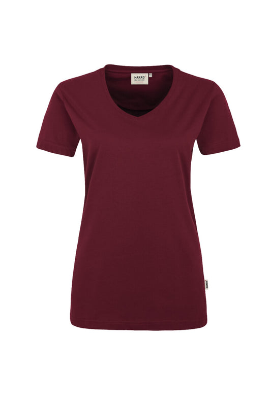 Hakro - T-shirt coupe régulière pour femme - Mikralinar - Bordeaux