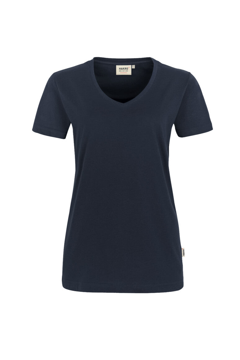 Hakro - Dames Regular Fit V-Shirt - Mikralinar - Ink