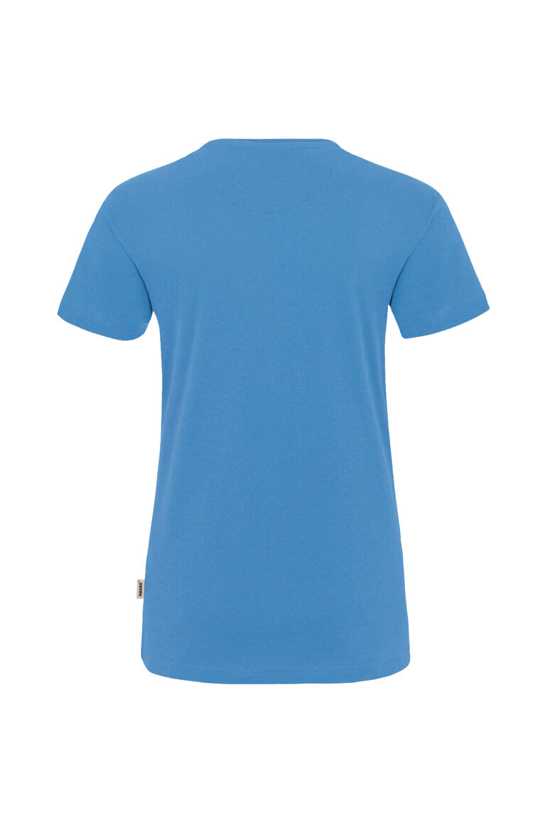 Hakro - Ladies Regular Fit V-Shirt - Mikralinar - Malibu Blue