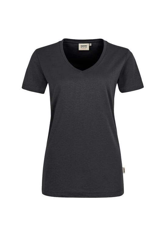 Hakro - T-shirt coupe régulière pour femme - Mikralinar - Gris carbone