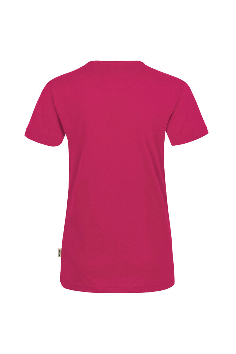 Hakro - Dames Regular Fit V-Shirt - Mikralinar - Magenta