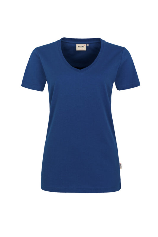 Hakro - T-shirt coupe régulière pour femme - Mikralinar - Bleu outremer