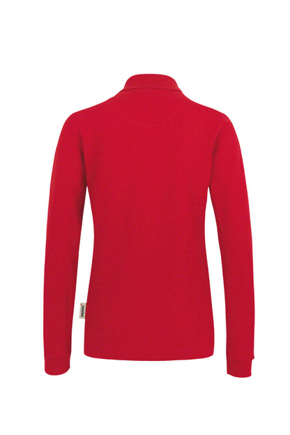 Hakro - Dames Regular Fit Longsleeve Polo - Mikralinar - Red