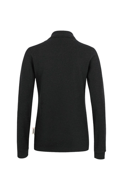 Hakro - Dames Regular Fit Longsleeve Polo - Mikralinar - Black