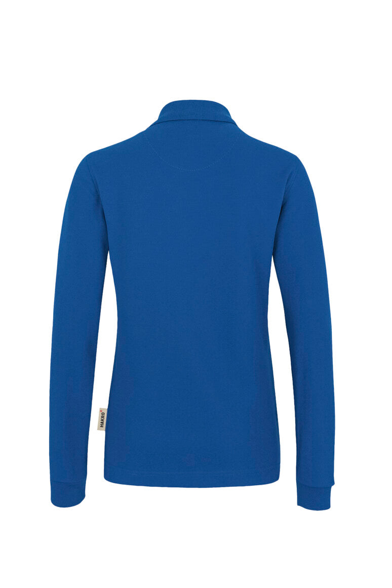 Hakro - Dames Regular Fit Longsleeve Polo - Mikralinar - Royal Blue