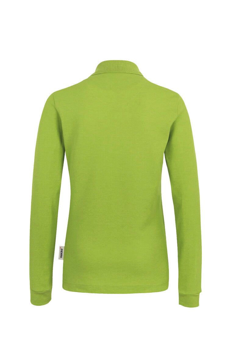 Hakro - Women's Regular Fit Longsleeve Polo - Mikralinar - Kiwi