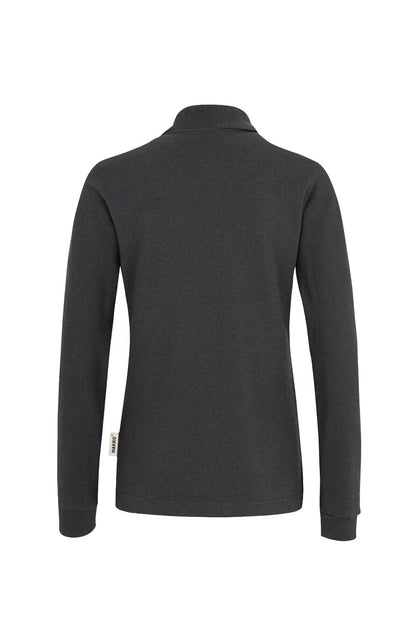 Hakro - Dames Regular Fit Longsleeve Polo - Mikralinar - Carbon Grey