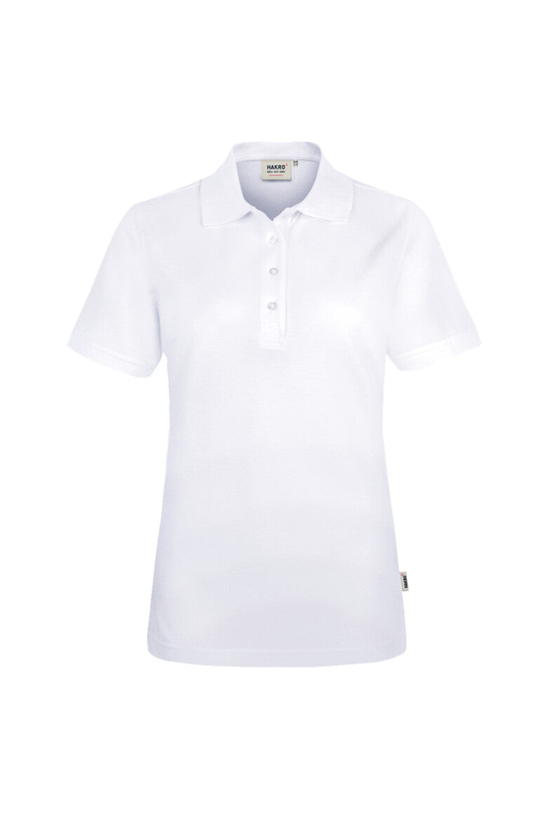 Hakro - Polo coupe régulière pour femme - Mikralinar - Blanc