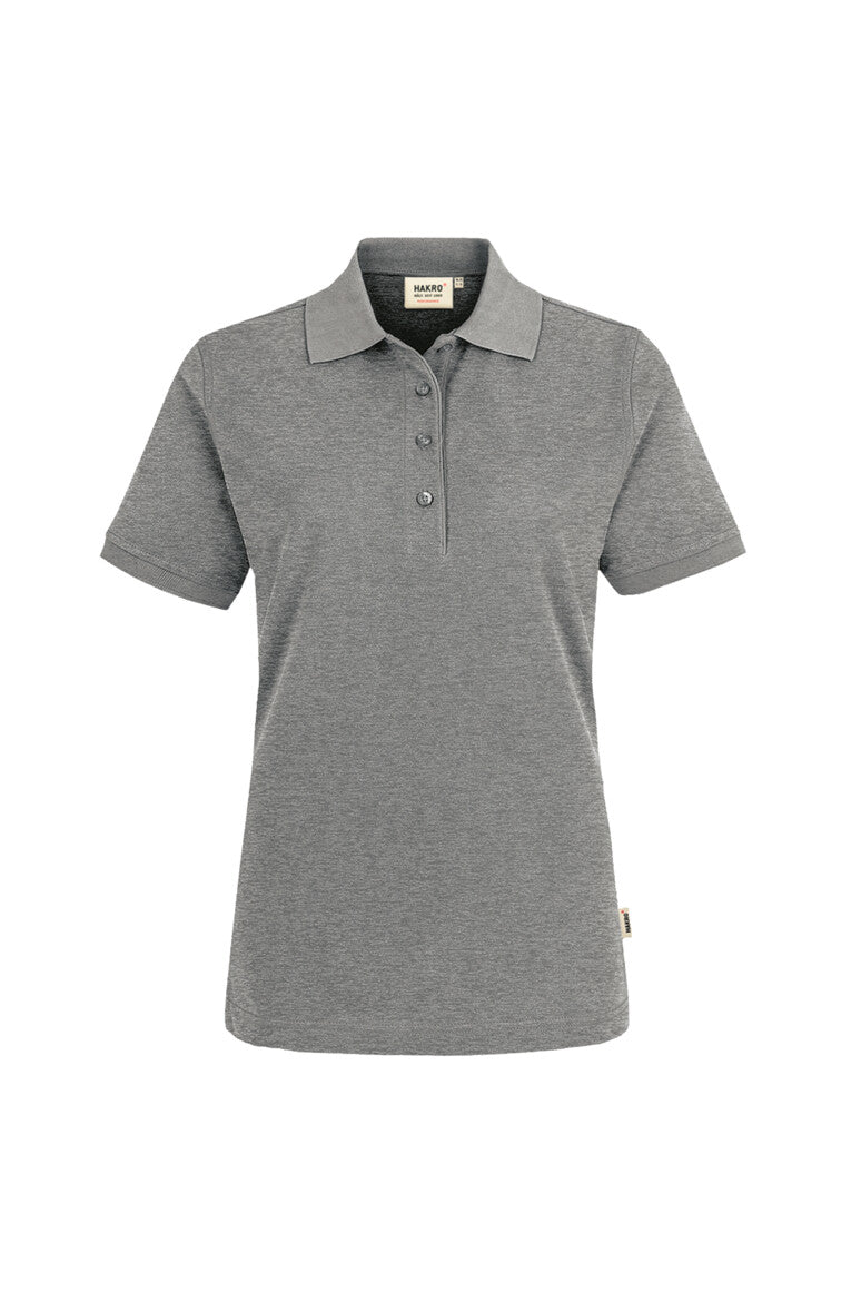 Hakro - Polo coupe régulière pour femme - Mikralinar - Gris chiné