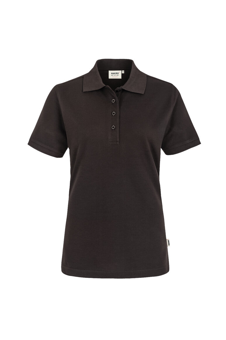 Hakro - Dames Regular Fit Polo - Mikralinar - Chocolate