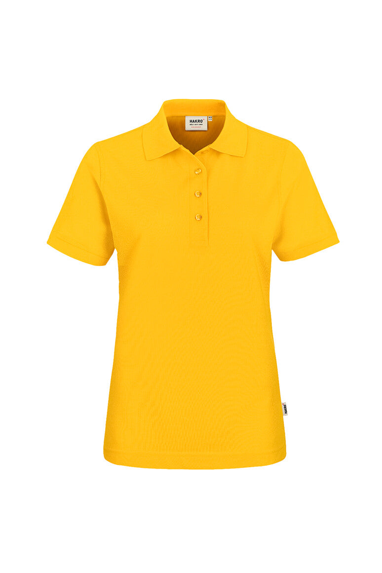 Hakro - Polo coupe régulière pour femme - Mikralinar - Jaune soleil