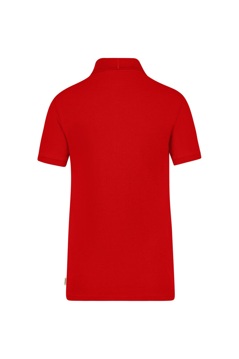 Hakro - Polo coupe régulière pour femme - Coton biologique - Rouge