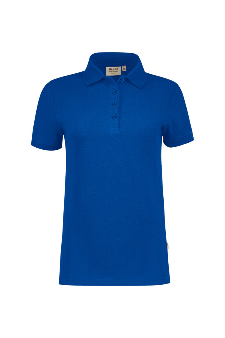 Hakro - Polo coupe régulière pour femme - Coton biologique - Bleu royal