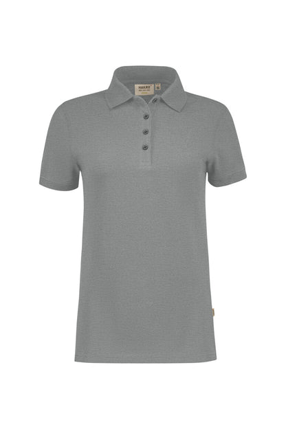 Hakro - Women's Regular Fit Polo - Organic Cotton - Heather Grey