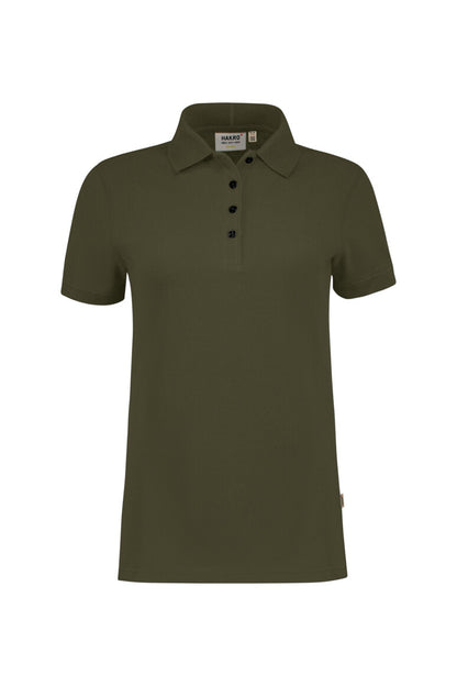 Hakro - Polo coupe régulière pour femme - Coton biologique - Olive