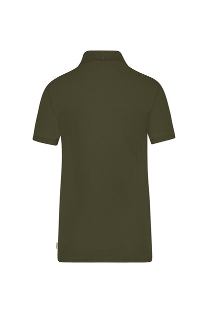 Hakro - Polo coupe régulière pour femme - Coton biologique - Olive