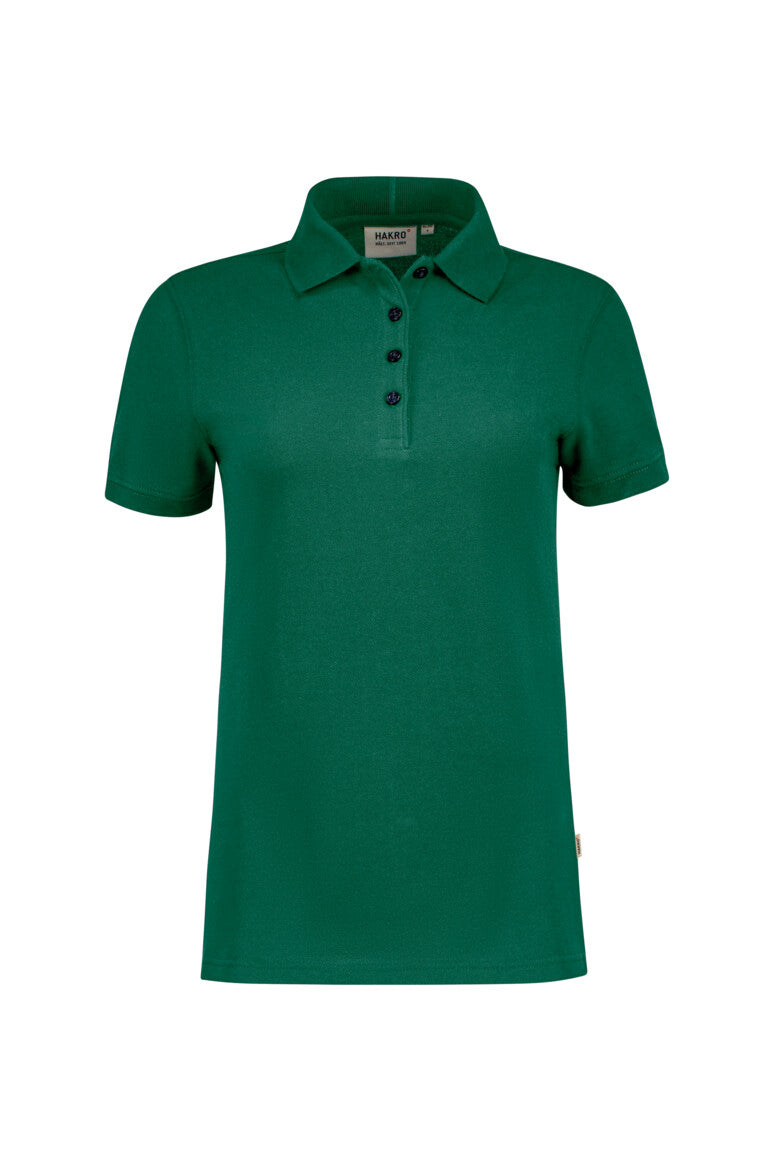 Hakro - Dames Regular Fit Polo - Biologisch Katoen - Fir