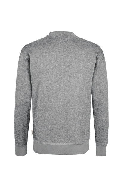 Hakro - Pull unisexe Comfort Fit - Mikralinar - Gris chiné