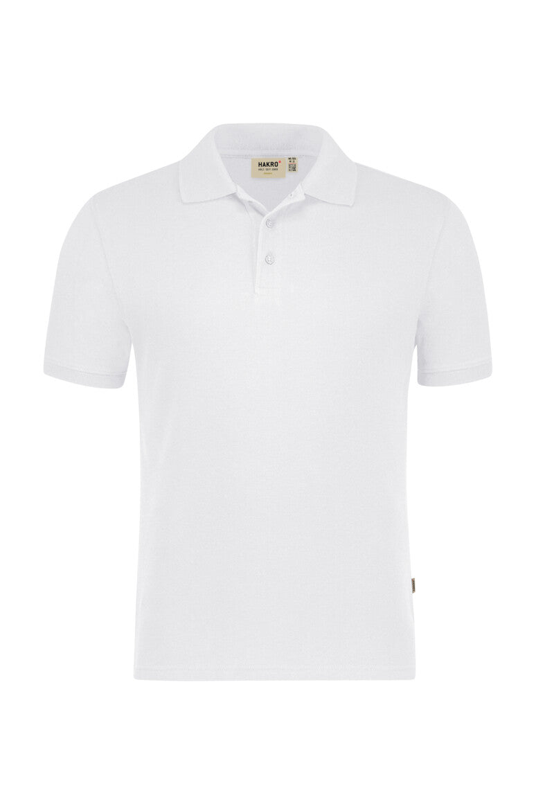 Hakro - Polo coupe régulière pour homme - Coton biologique - Blanc