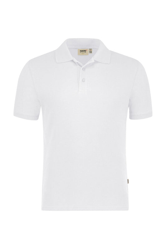 Hakro - Polo coupe régulière pour homme - Coton biologique - Blanc