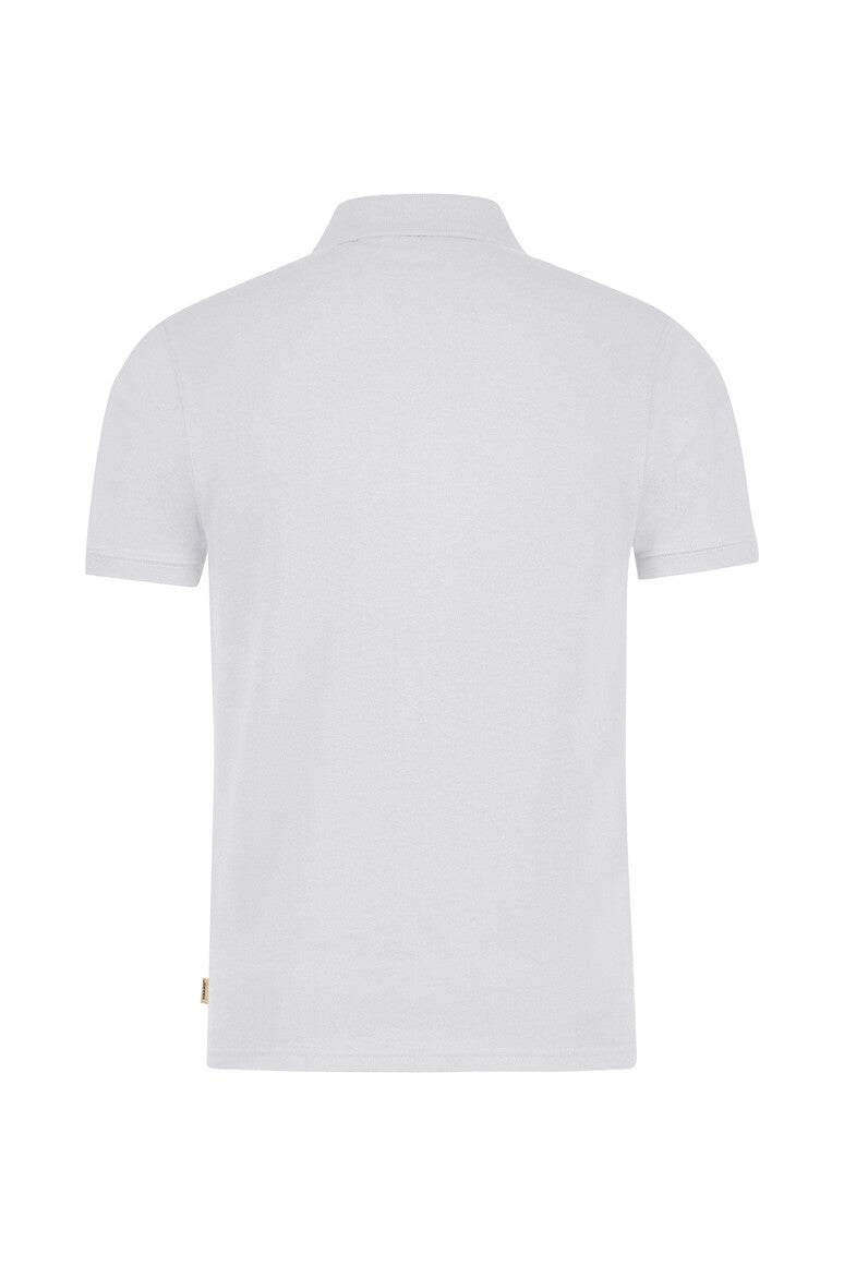 Hakro - Polo coupe régulière pour homme - Coton biologique - Blanc