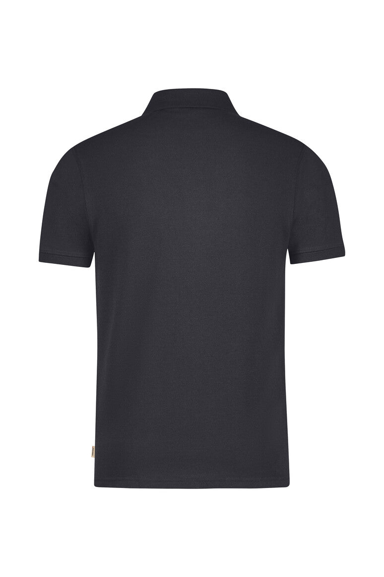 Hakro - Polo coupe régulière pour homme - Coton biologique - Gris carbone